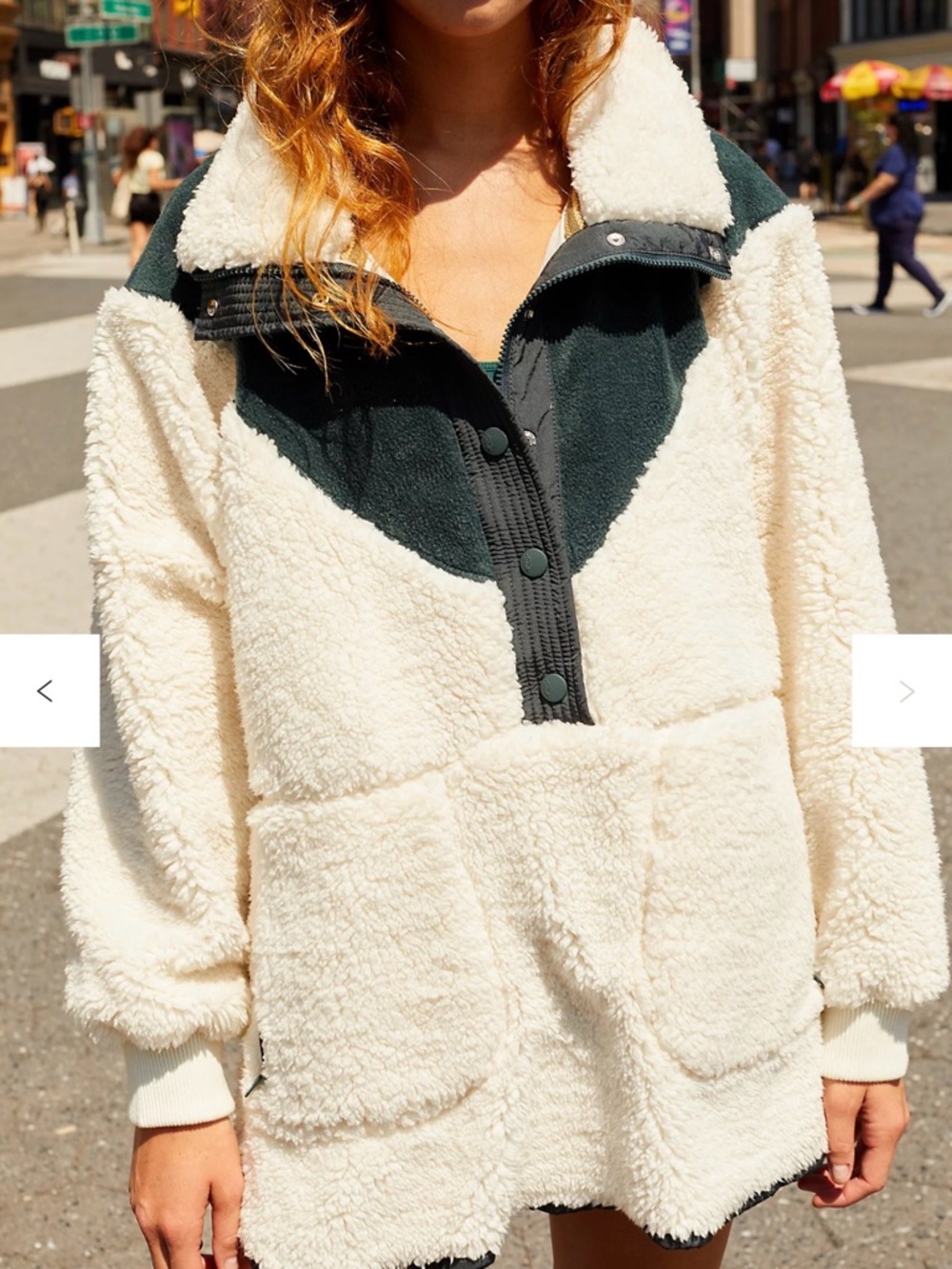 FP Movement Fall To Rise Fleece Quarter Snap